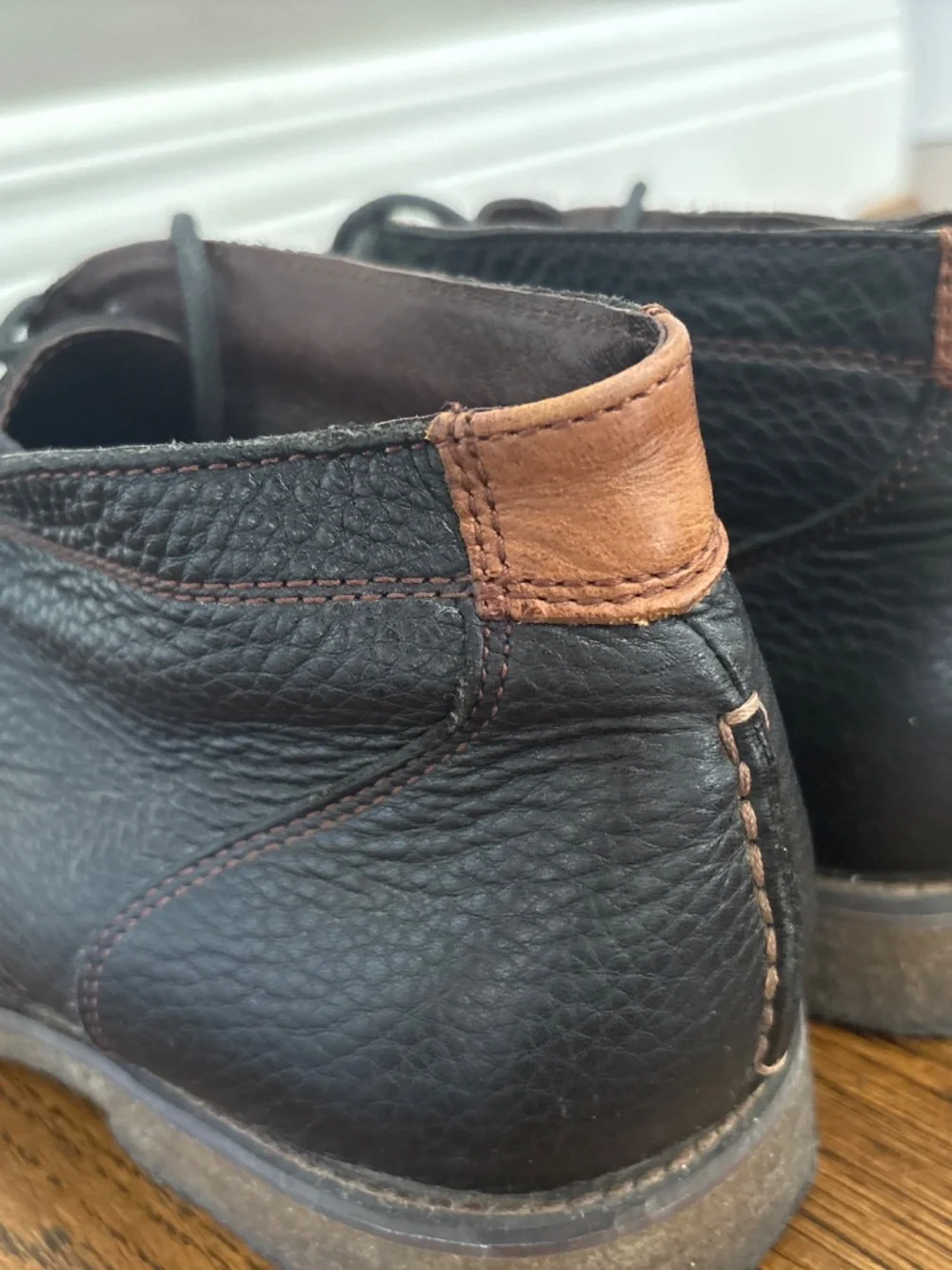 Johnson and Murphy boots